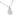 Contemporary diamond 18k white gold heart necklace Necklaces Jack Weir & Sons