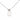 Contemporary diamond 18k white gold heart necklace Necklaces Jack Weir & Sons