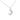 Contemporary diamond 18k white gold half-moon necklace Necklaces Jack Weir & Sons