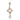 Victorian rose cut diamond drop 14k yellow gold pendant Pendants Jack Weir & Sons