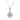 Art Deco style diamond flower cluster platinum pendant necklace Necklaces Jack Weir & Sons