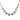 Georgian rose cut diamond 14k yellow gold silver necklace Necklaces Jack Weir & Sons
