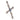 Victorian style diamond sapphire platinum 14k rose gold cross pendant Necklaces Jack Weir & Sons