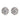 Art Deco style diamond platinum studs