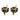 Victorian 1.40 carat diamond cabochon emerald gold and silver cluster earrings