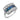 Art Deco diamond sapphire platinum ring Rings Jack Weir & Sons
