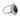 Vintage 4.10 carat cabochon cut sapphire diamond platinum ring Rings Jack Weir & Sons