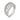 Vintage baguette diamond 18k white gold band Ring Jack Weir & Sons