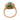 Edwardian turquoise diamond two tone cluster ring Ring Jack Weir & Sons