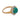 Edwardian turquoise diamond two tone cluster ring Ring Jack Weir & Sons