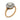 Edwardian pearl diamond 18k yellow gold cluster ring Ring Jack Weir & Sons