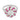 Art Deco style 1.42 carat diamond ruby platinum cluster swirl ring Ring Jack Weir & Sons
