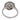 Art Deco style 2.40 carat diamond platinum cluster ring