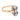 Art Deco inspired diamond sapphire 18k yellow gold ring Rings Jack Weir & Sons