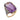 21.23 carat cushion cut amethyst diamond 18k yellow gold cocktail ring Ring Jack Weir & Sons