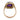Retro amethyst diamond 18k two tone halo ring Rings Jack Weir & Sons