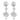 Bvlgari GIA 12.94 carat total weight diamond platinum cocktail earrings Earrings Bvlgari