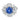 Mid Century GIA 2.42 carat Ceylon sapphire diamond platinum cocktail ring Rings Jack Weir & Sons