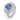 Mid Century GIA 2.42 carat Ceylon sapphire diamond platinum cocktail ring Rings Jack Weir & Sons
