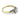 Retro GIA 0.92 carat old European diamond 14k two tone engagement ring Ring Jack Weir & Sons