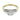 Retro GIA 0.92 carat old European diamond 14k two tone engagement ring Ring Jack Weir & Sons