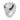 GIA 1.51 carat old mine cut diamond sapphire 18k white gold ring Ring Jack Weir & Sons