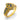 Vintage sapphire diamond 18k yellow gold ring Ring Jack Weir & Sons