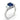 Tiffany & Co. GIA 2.04 carat Ceylon sapphire diamond platinum ring Tiffany & Co.