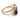 Antique inspired diamond ruby 18k gold toi et moi ring Ring Jack Weir & Sons