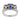 Art Deco 2.30 carat sapphire diamond platinum three stone ring Ring Jack Weir & Sons