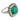 Art Deco style GIA 6.16 carat emerald diamond platinum cluster ring