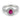 Vintage ruby diamond platinum cluster ring Ring Jack Weir & Sons