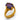 Art Deco 5.00 carat oval cut amethyst 22k yellow gold cocktail ring Ring Jack Weir & Sons