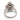 Vintage 3.20 carat peridot diamond platinum Ballerina ring Ring Jack Weir & Sons