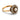 Victorian pearl diamond 14k yellow gold cluster ring