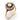 Victorian pearl diamond 14k yellow gold cluster ring