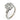Retro diamond 18k white gold cluster ring Ring Jack Weir & Sons