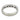 Mid Century diamond 14k white gold wedding band Ring Jack Weir & Sons
