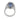 Art Deco AGL 6.76 carat Burma No Heat sapphire diamond ring Ring Jack Weir & Sons