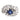 Mid Century GIA 1.53 carat Ceylon sapphire diamond platinum cocktail ring Rings Jack Weir & Sons