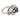 Mid Century GIA 1.53 carat Ceylon sapphire diamond platinum cocktail ring Rings Jack Weir & Sons
