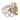 Contemporary 1.40 carat yellow and white diamond 18k white gold ring