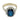 Vintage 3.31 carat sapphire diamond 14k white gold cluster ring Ring Jack Weir & Sons