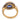 French GIA 8.00 carat Ceylon sapphire diamond 18k two tone gold cocktail ring - Mens Rings Jack Weir & Sons