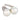 French vintage cultured pearl diamond 18k white gold Toi Et Moi ring Jack Weir & Sons