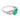 Art Deco inspired 1.97 carat emerald diamond platinum ring Rings Jack Weir & Sons