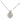 Art Deco fancy yellow pear shape diamond platinum pendant necklace