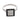 Art Deco inspired diamond onyx platinum square target ring Rings Jack Weir & Sons