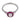 Art Deco inspired old mine cut diamond ruby target platinum ring Rings Jack Weir & Sons