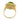 Vintage peridot tourmaline 14k yellow gold double halo ring Rings Jack Weir & Sons
